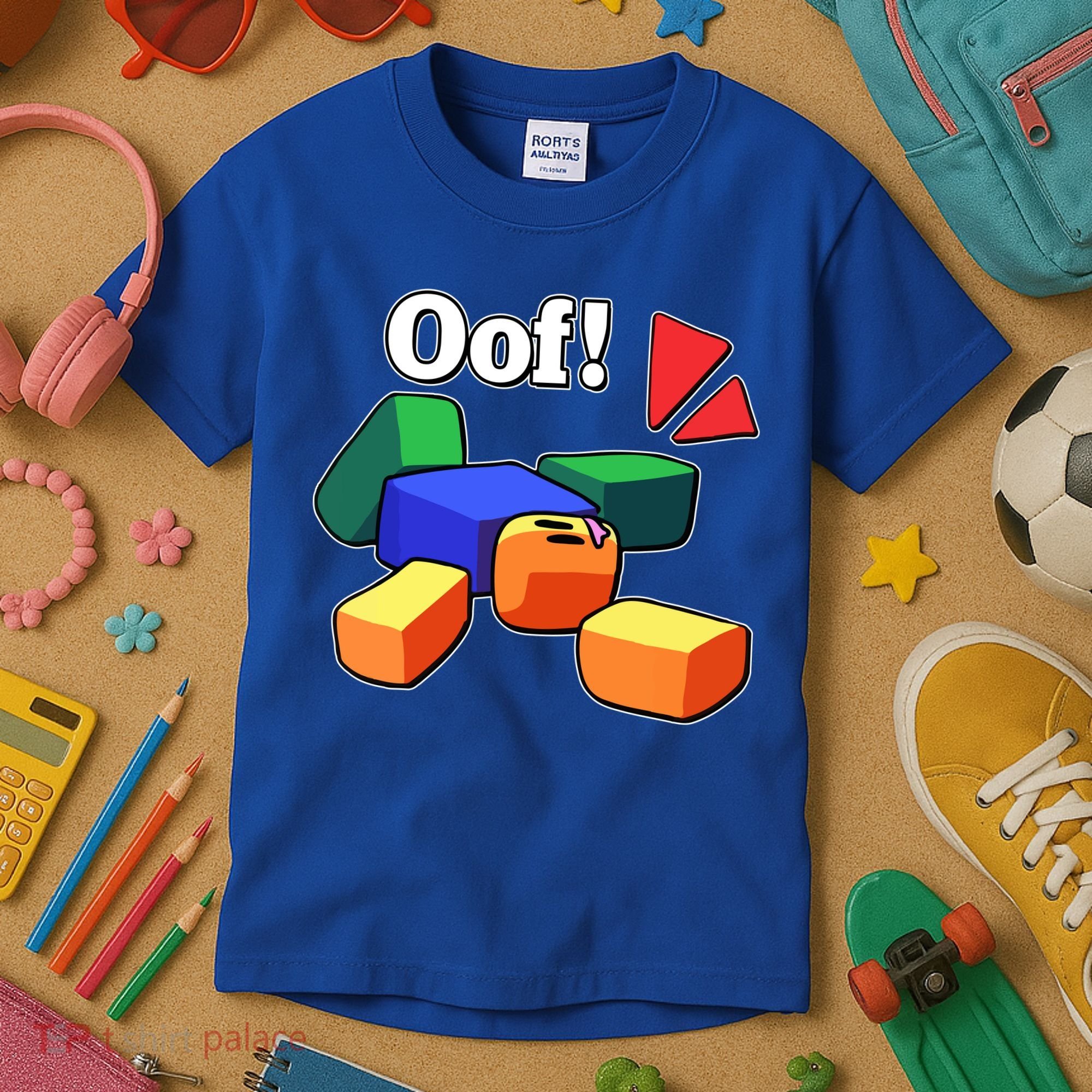 Funny Blox Noob Gamer Funny Kids T-Shirt