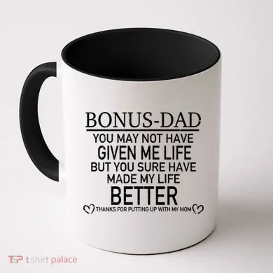 Funny Bonus-Dad Coffee Mug