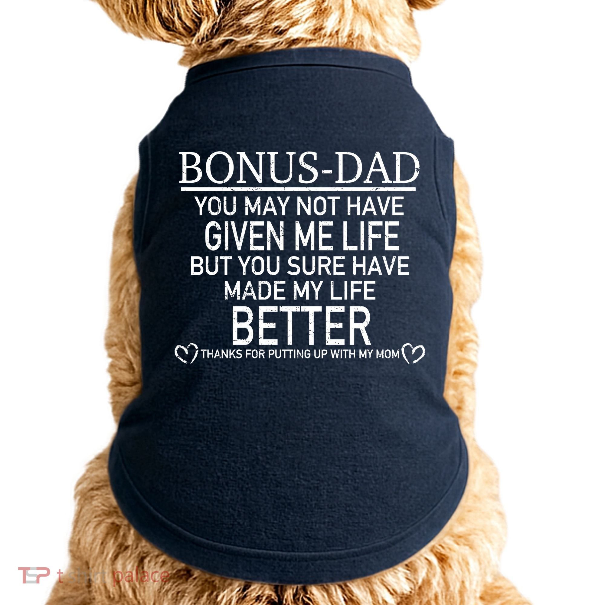 Funny Bonus-Dad Doggie Tank
