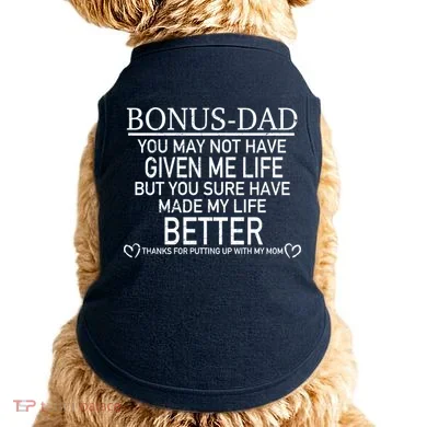 Funny Bonus-Dad Doggie Tank