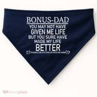 Funny Bonus-Dad USA-Made Doggie Bandana thumb 0