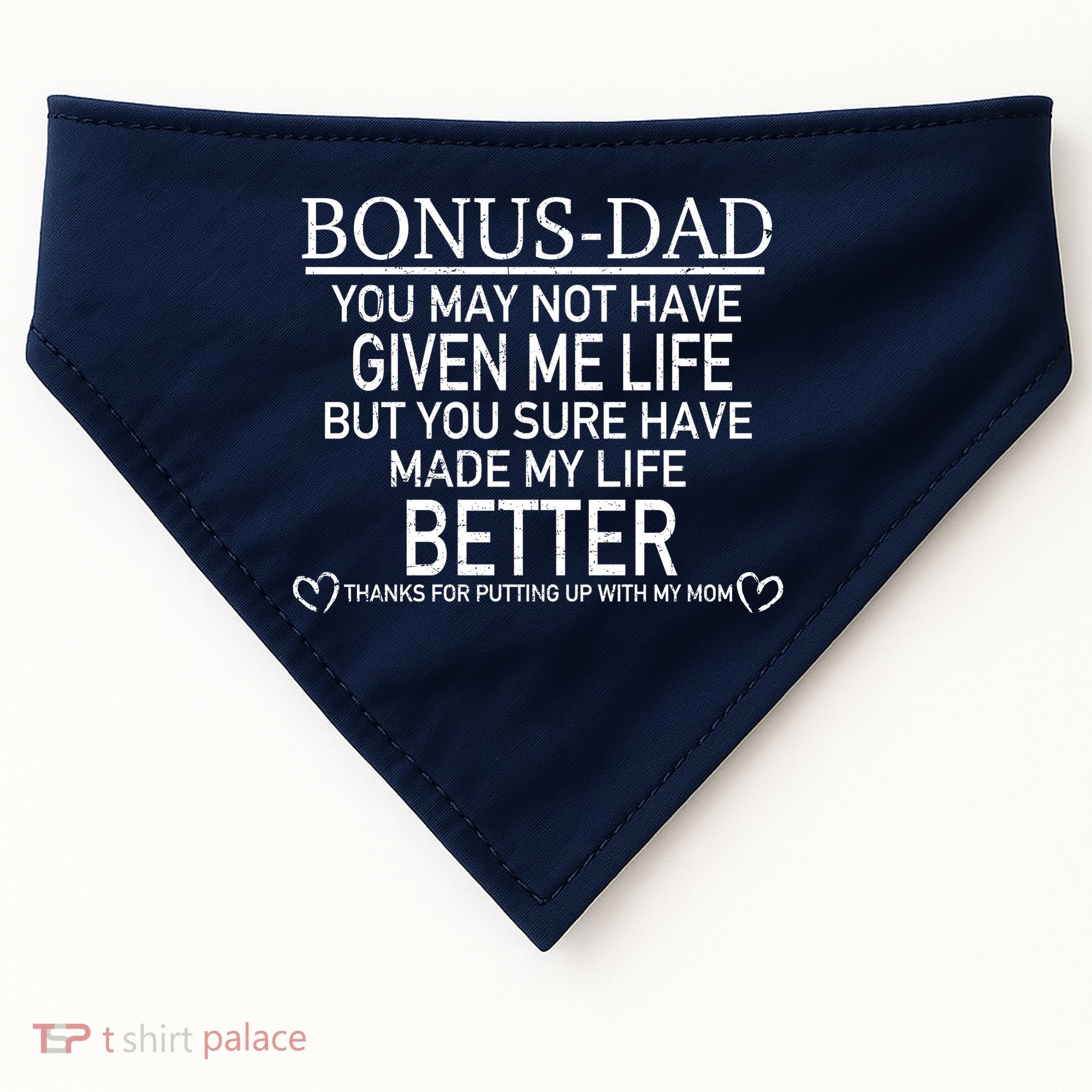Funny Bonus-Dad USA-Made Doggie Bandana