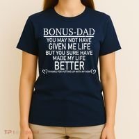 Funny Bonus-Dad T-Shirt thumb 4