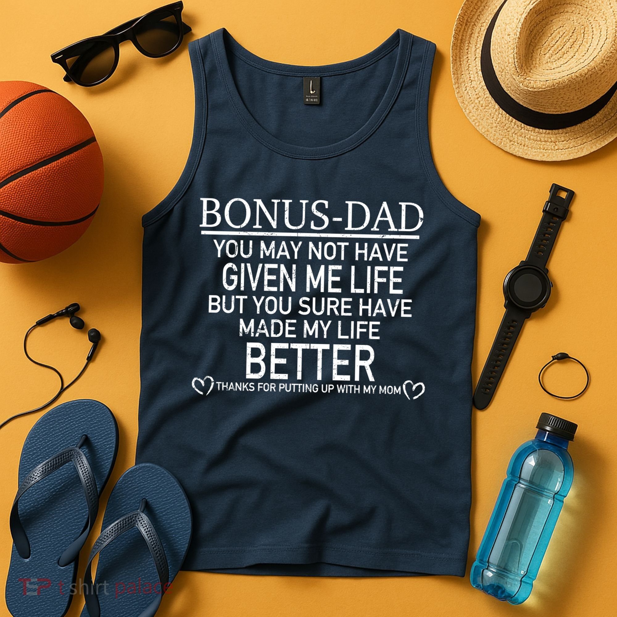 Funny Bonus-Dad Tank Top
