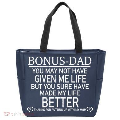Funny Bonus-Dad Tote Bag