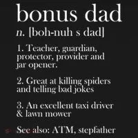 Funny Bonus Dad Definition Doggie Tank thumb 4