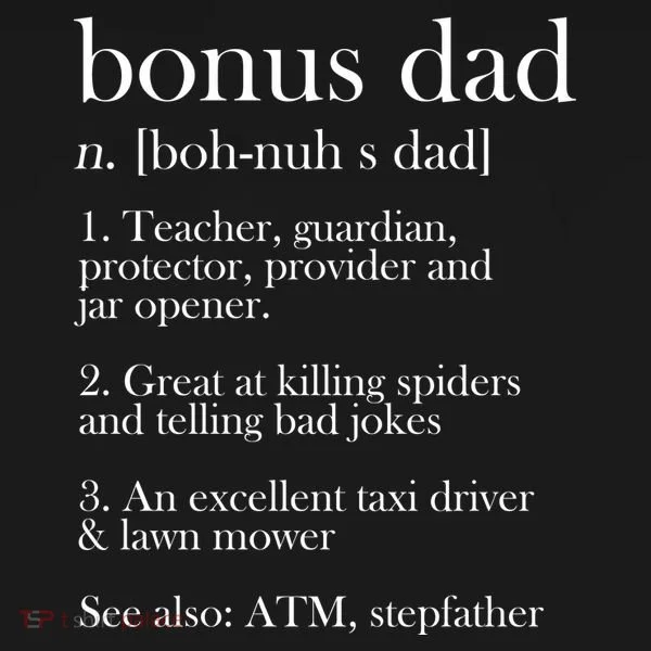 Funny Bonus Dad Definition Doggie Tank