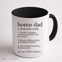Funny Bonus Dad Definition Coffee Mug thumb 1