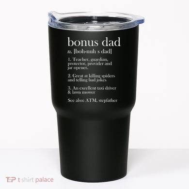 Funny Bonus Dad Definition Tumbler