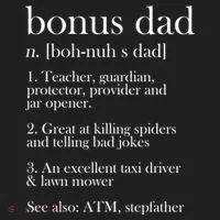 Funny Bonus Dad Definition Tumbler thumb 3