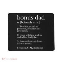 Funny Bonus Dad Definition Mousepad thumb 0
