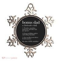 Funny Bonus Dad Definition Ornament thumb 0
