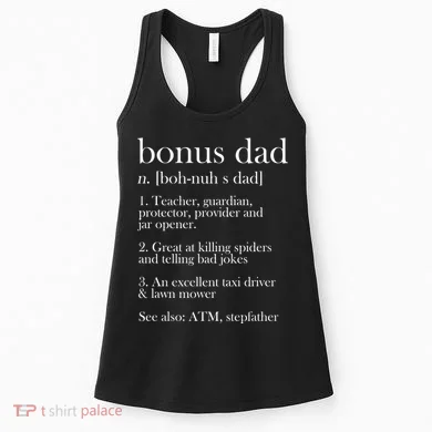 Funny Bonus Dad Definition Women's Tank Top