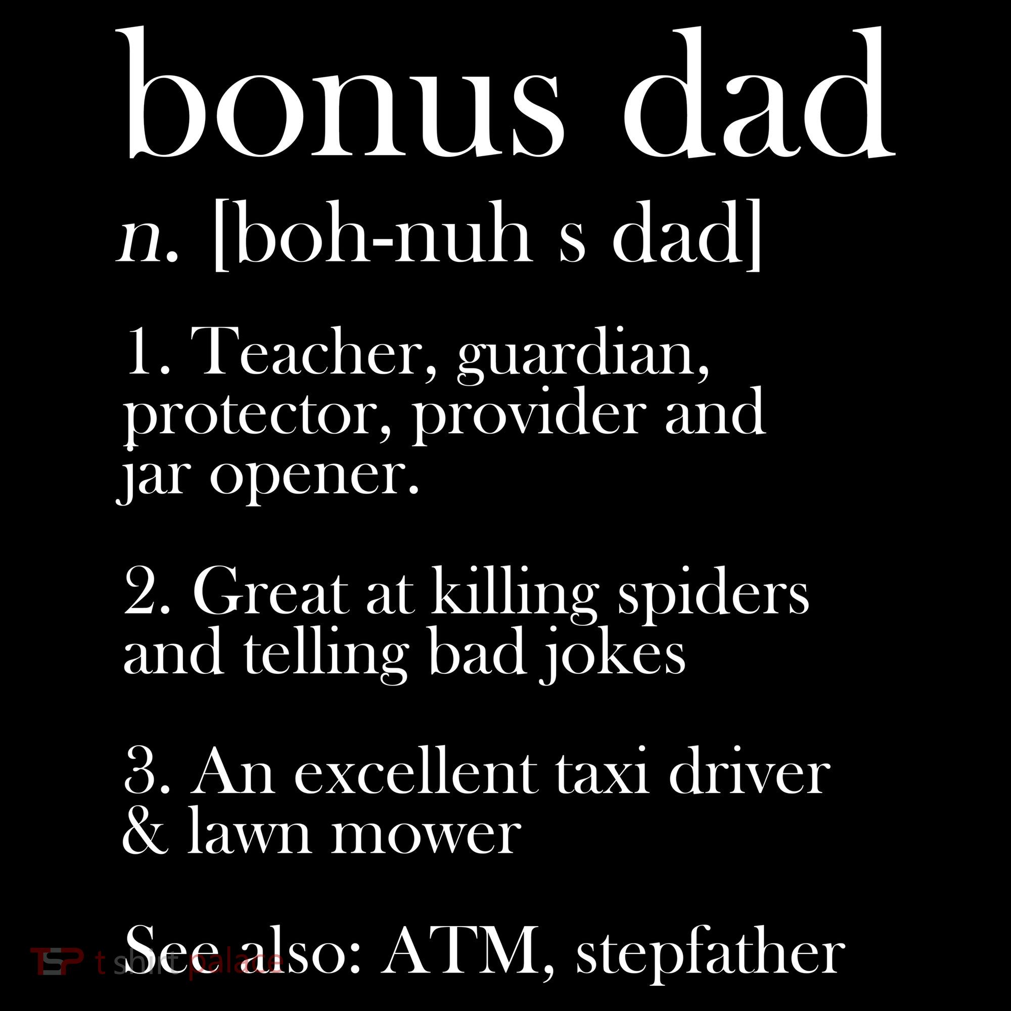 Funny Bonus Dad Definition Visor