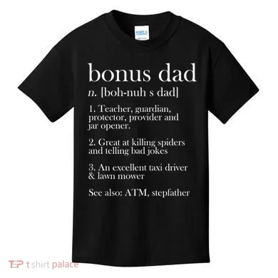 Funny Bonus Dad Definition Kids T-Shirt