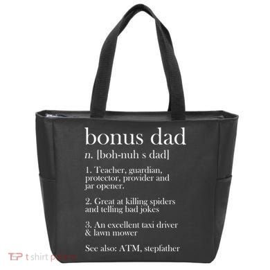 Funny Bonus Dad Definition Tote Bag