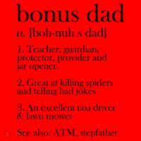 Funny Bonus Dad Definition Santa Hat thumb 1