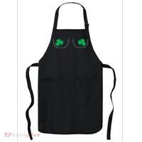 Funny Boob Novelty Shamrocks Apron thumb 0