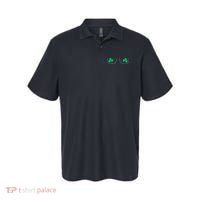 Funny Boob Novelty Shamrocks Polo thumb 0