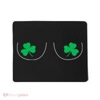 Funny Boob Novelty Shamrocks Mousepad thumb 0