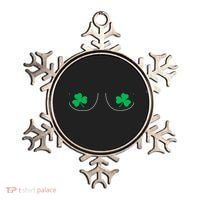 Funny Boob Novelty Shamrocks Ornament thumb 0