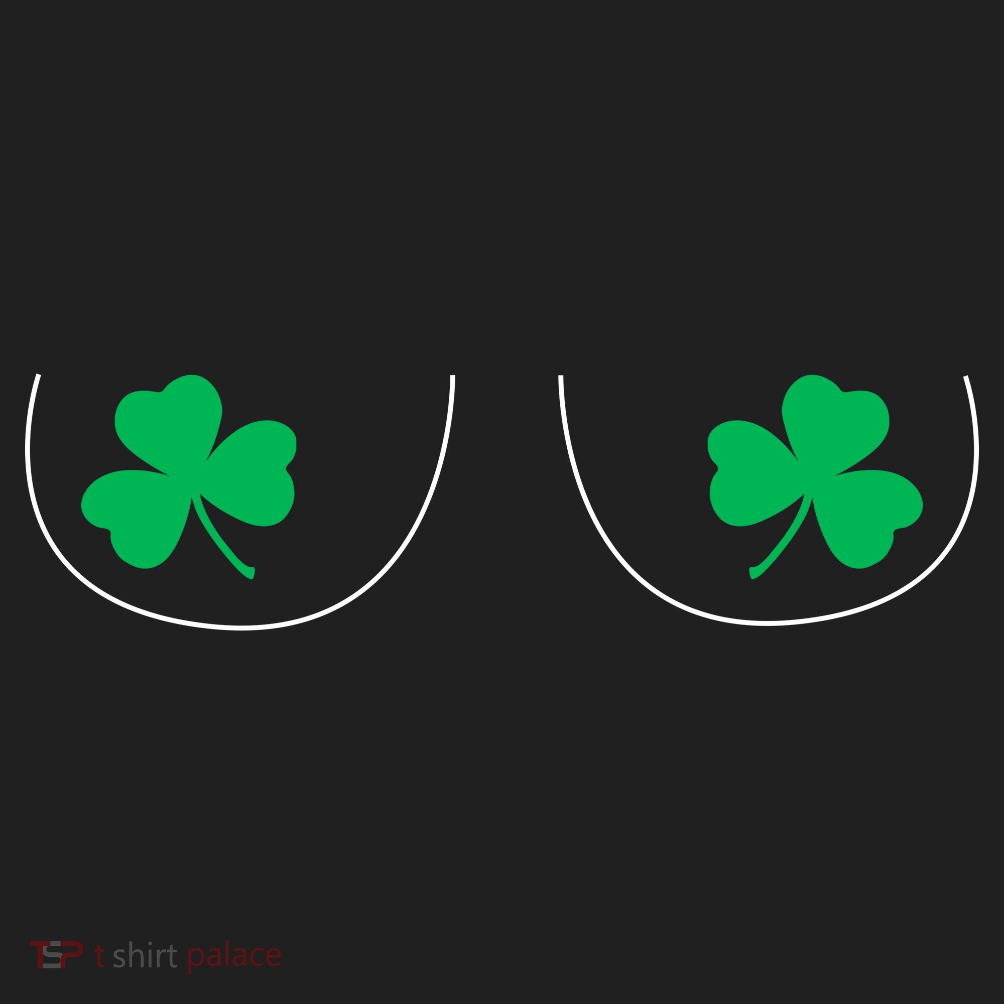 Funny Boob Novelty Shamrocks Hat