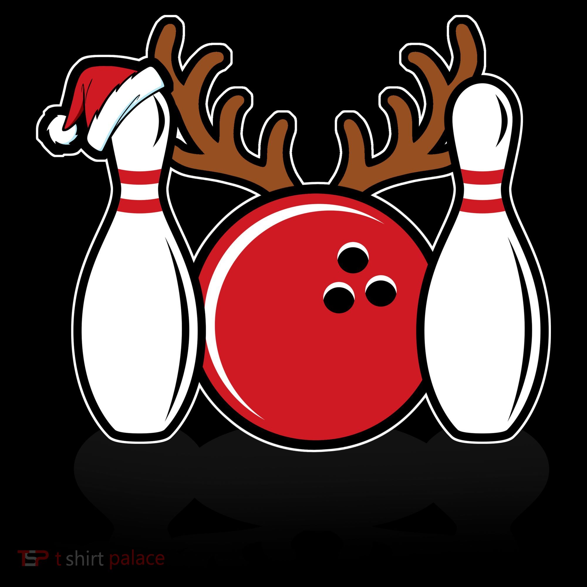 Funny Bowling Christmas Doggie Tank
