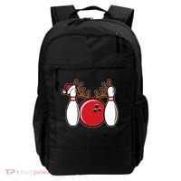Funny Bowling Christmas Backpack thumb 0