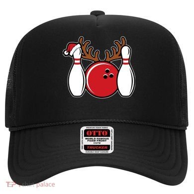 Funny Bowling Christmas Hat