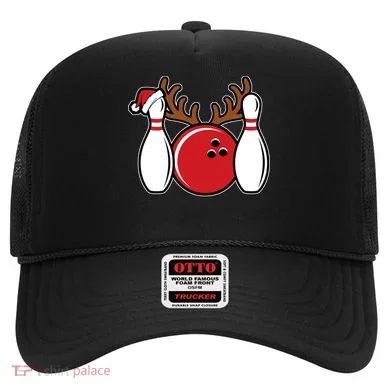 Funny Bowling Christmas Hat