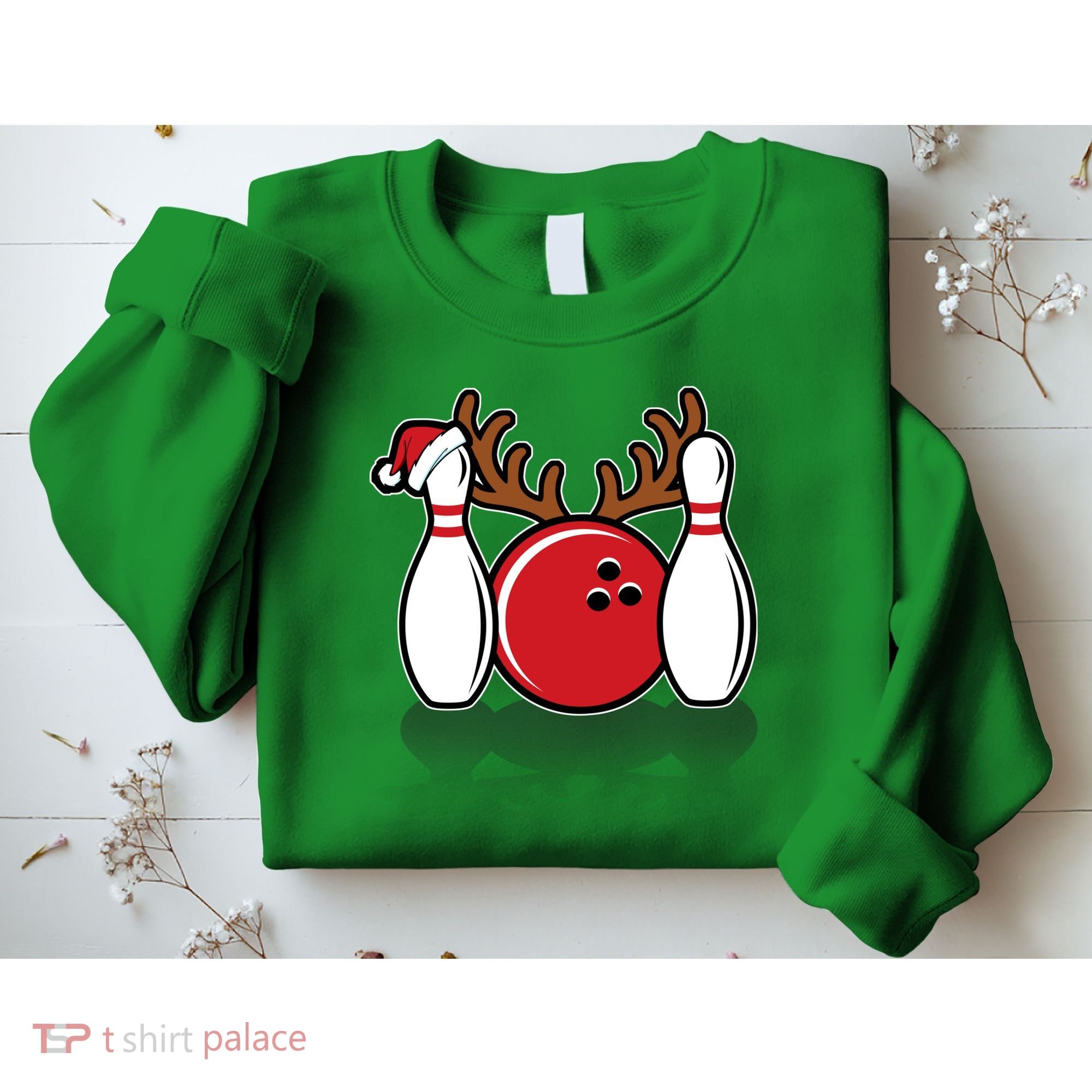 Funny Bowling Christmas Sweatshirt