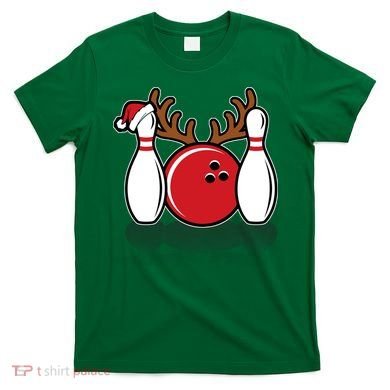 Funny Bowling Christmas T-Shirt
