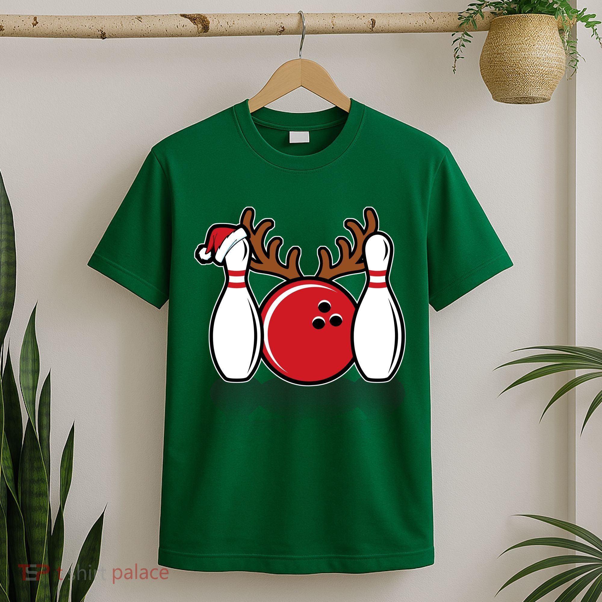 Funny Bowling Christmas T-Shirt