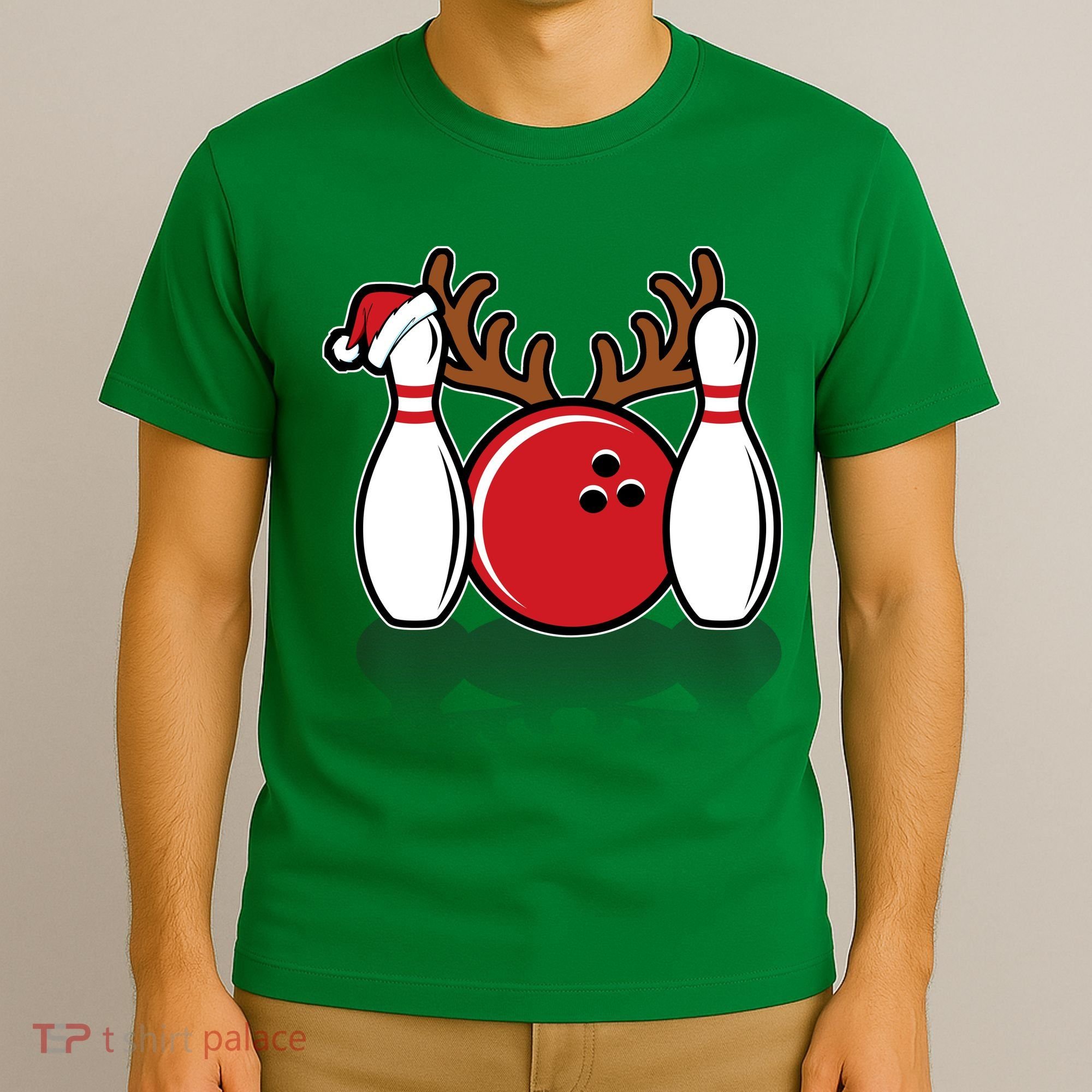 Funny Bowling Christmas T-Shirt