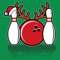 Funny Bowling Christmas Kids Sweatshirt thumb 2