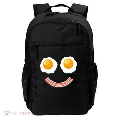 Funny Breakfast Bacon and Eggs Backpack
