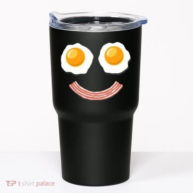 Funny Breakfast Bacon and Eggs Tumbler