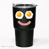 Funny Breakfast Bacon and Eggs Tumbler thumb 0