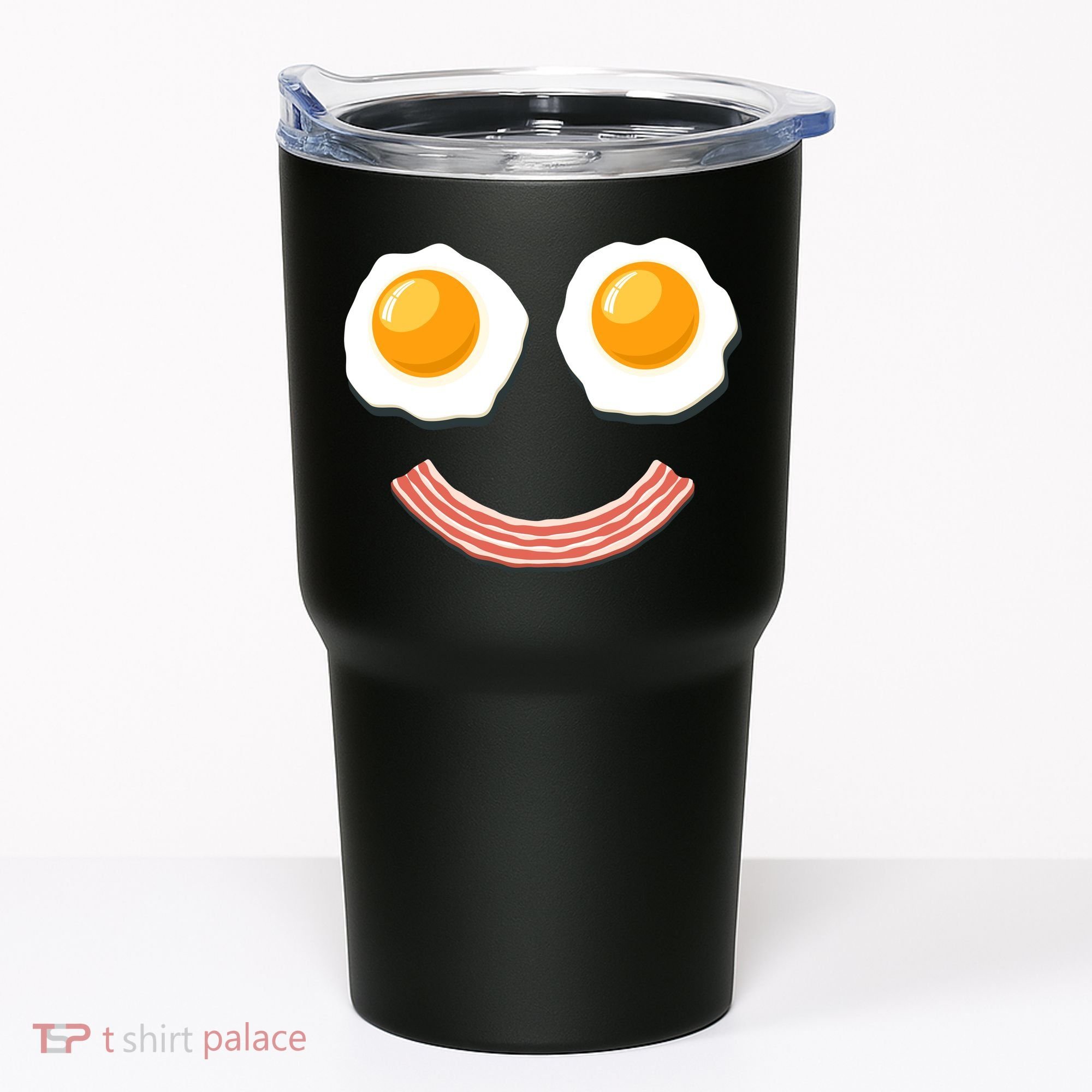 Funny Breakfast Bacon and Eggs Tumbler
