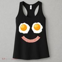 Funny Breakfast Bacon and Eggs Women's Tank Top thumb 3
