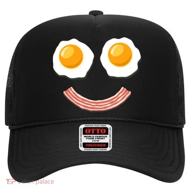 Funny Breakfast Bacon and Eggs Hat