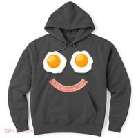 Funny Breakfast Bacon and Eggs Hoodie thumb 0