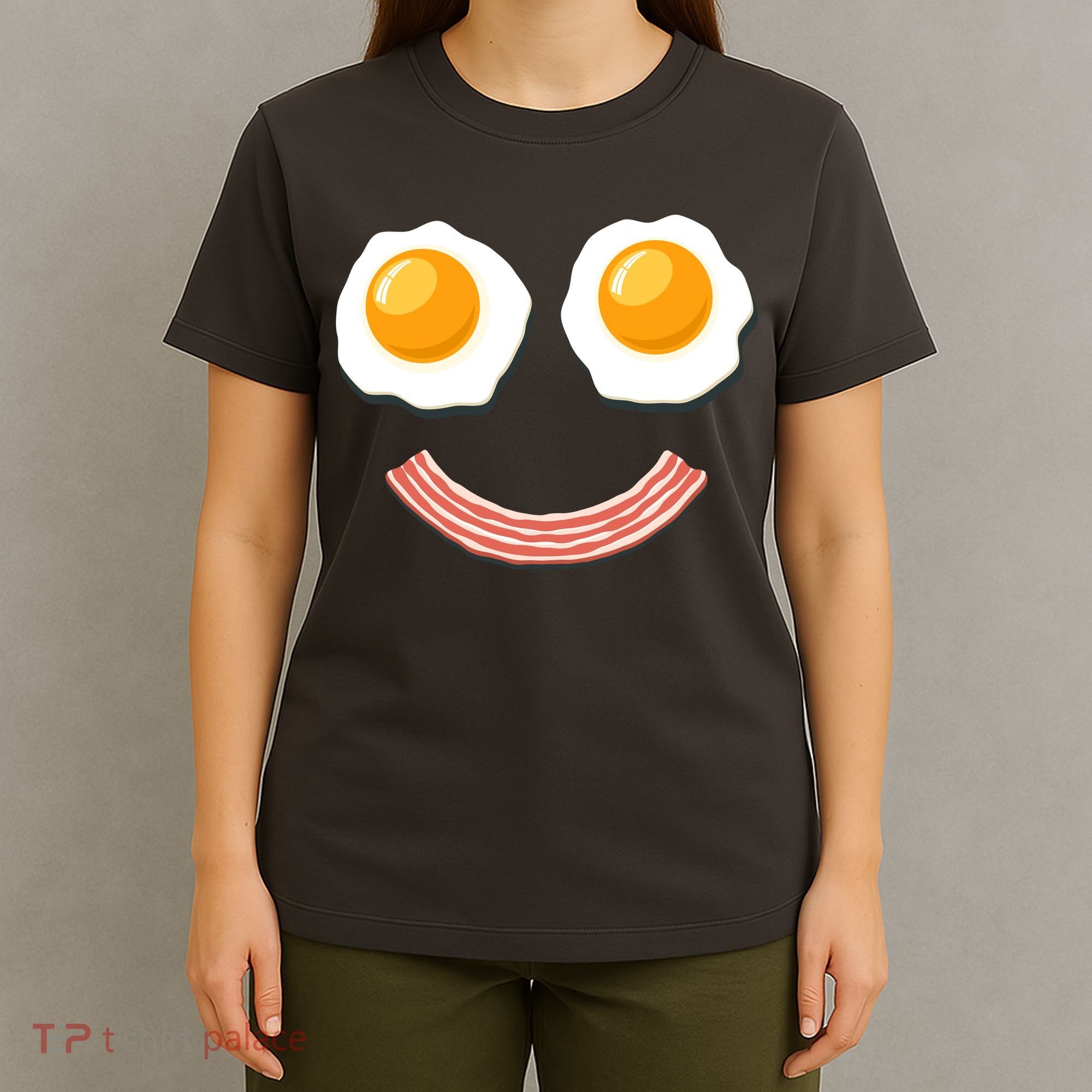 Funny Breakfast Bacon and Eggs T-Shirt