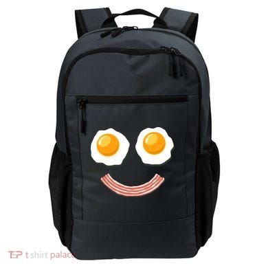 Funny Breakfast Bacon and Eggs Backpack