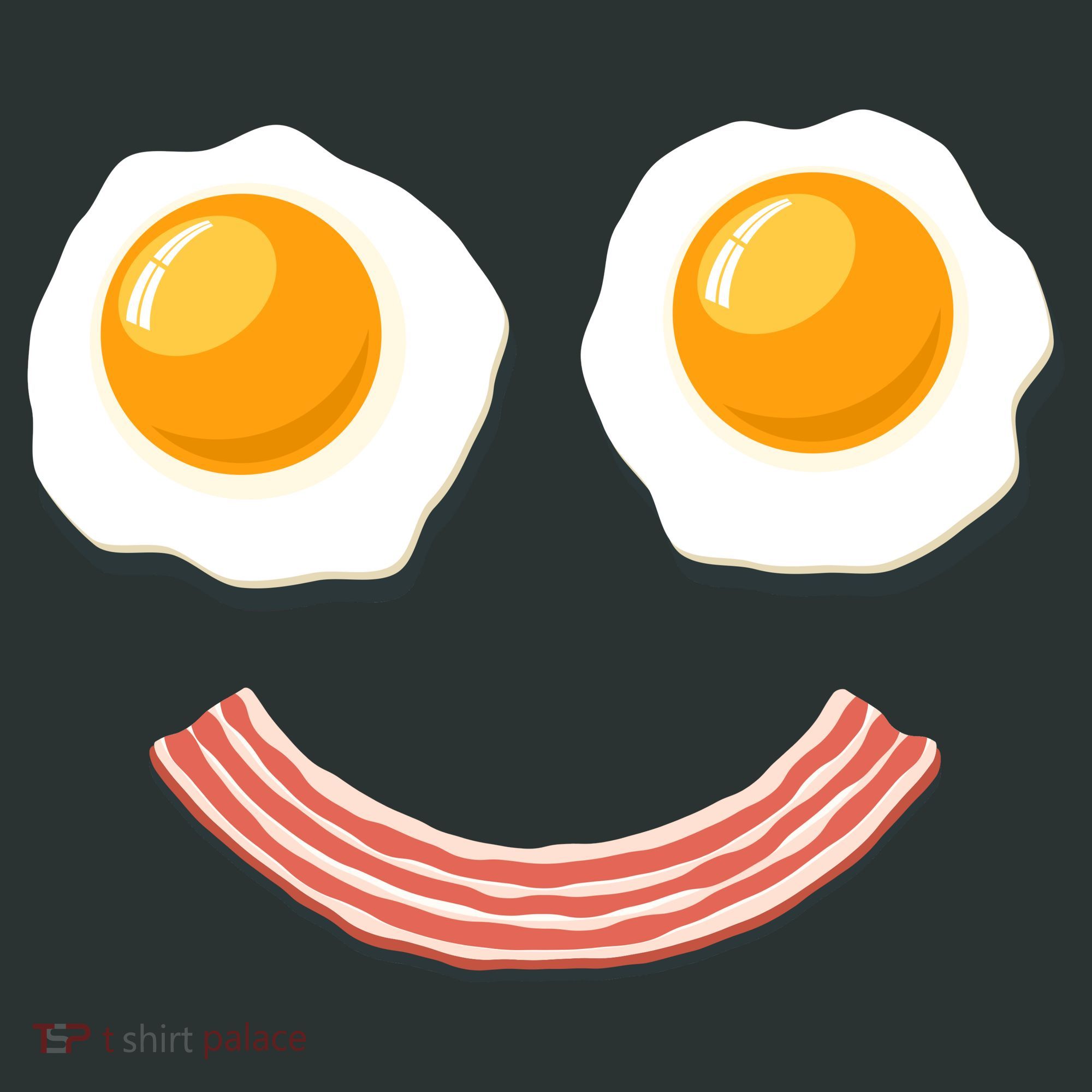 Funny Breakfast Bacon and Eggs Mousepad