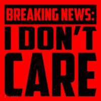 Funny Breaking News I Don't Care Santa Hat thumb 1