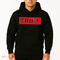 Funny Bruh Meme Hoodie thumb 2