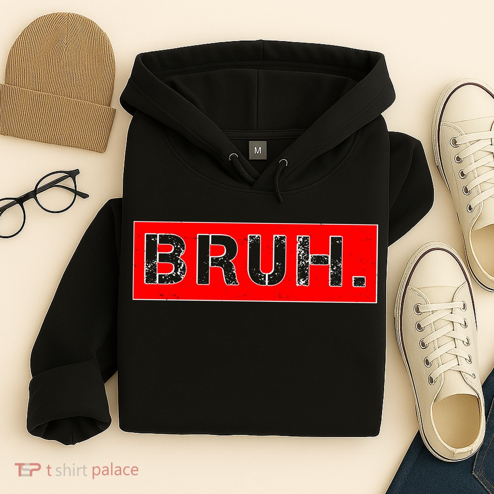 Funny Bruh Meme Hoodie