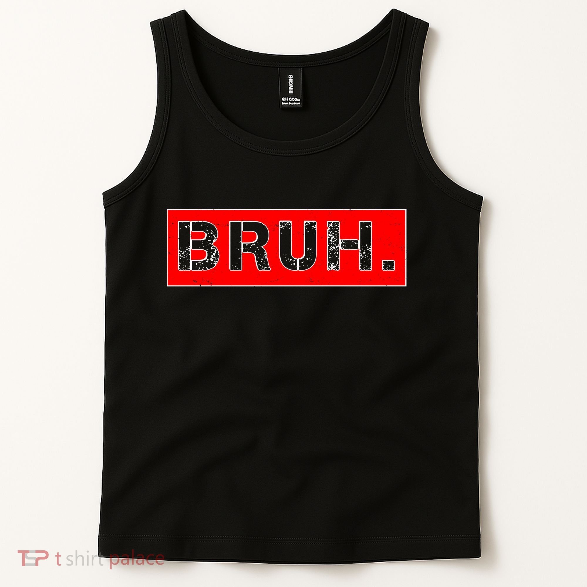 Funny Bruh Meme Tank Top