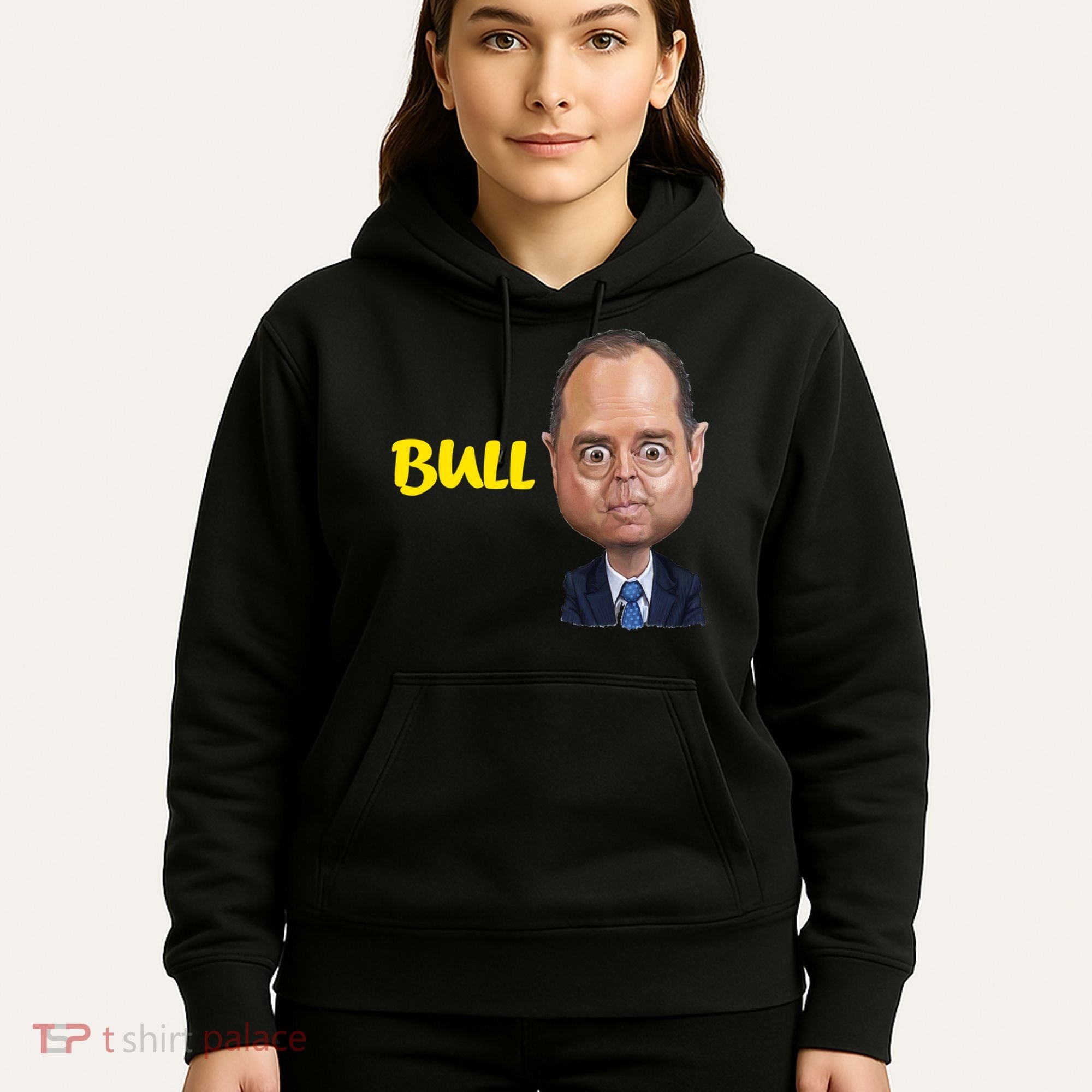 Funny Bull Schiff Meme Adam Schiff Hoodie